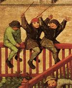 Pieter Bruegel the Elder Pieter Bruegel The Children's games oil painting